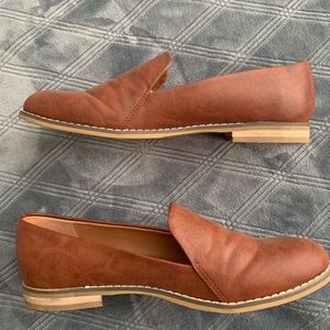 Leather loafers
